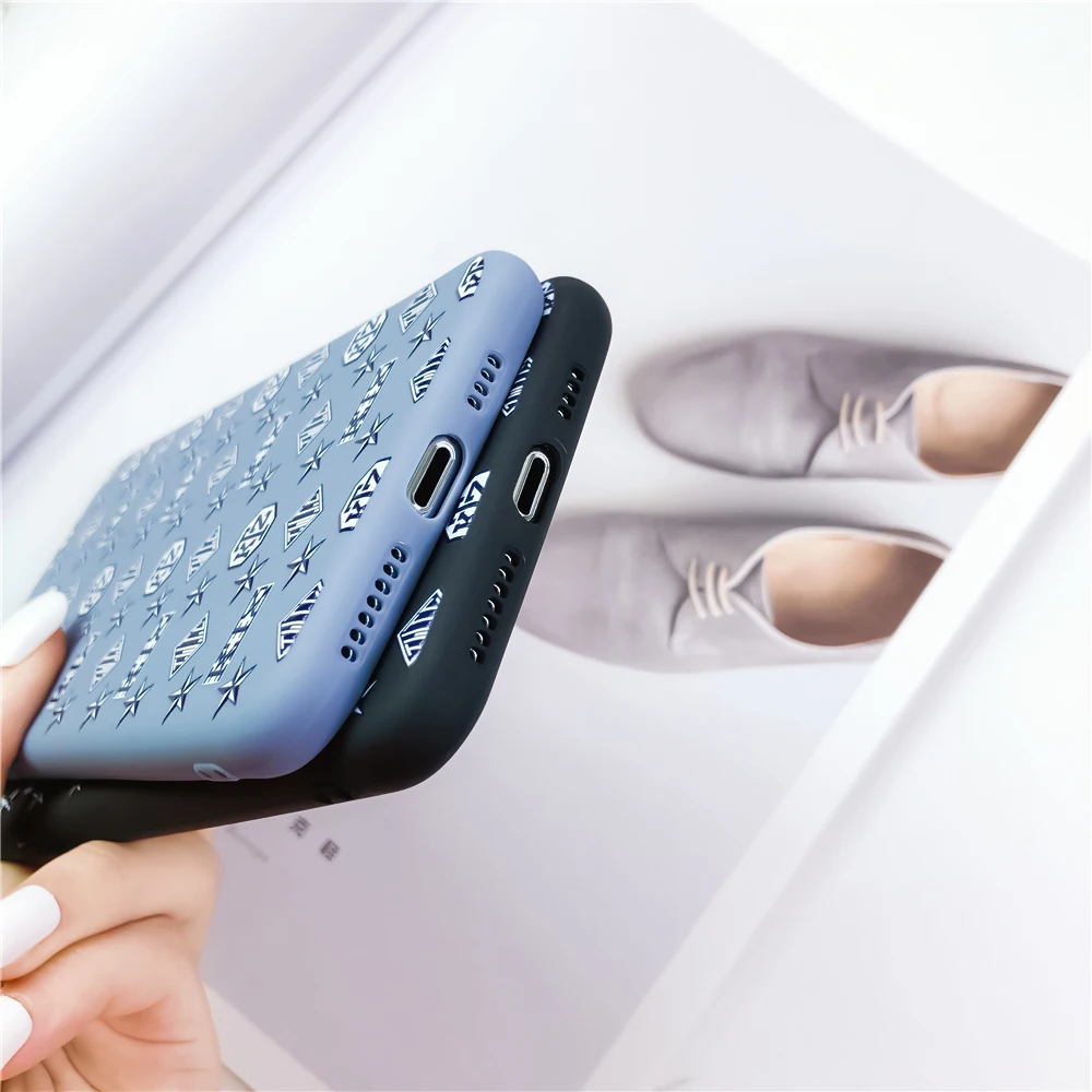 

UK Luxury brand soft case for iphone 11 pro x xs max xr 8 7 plus SE 2 liquid silicone phone cover fashion coque fundas capa