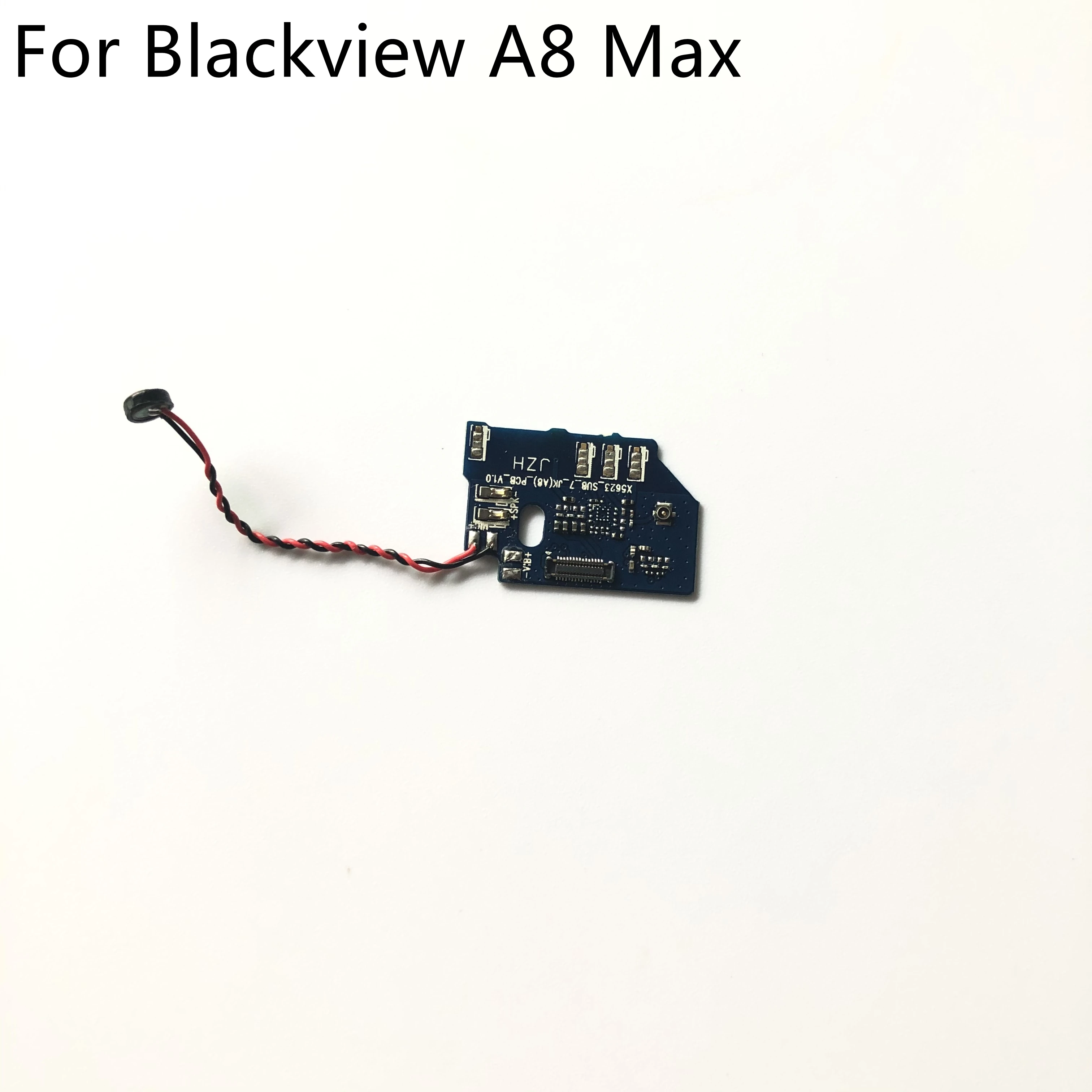 Оригинальная подержанная микрофонная плата Blackview A8 Max для смартфона MT5737 5 дюйма
