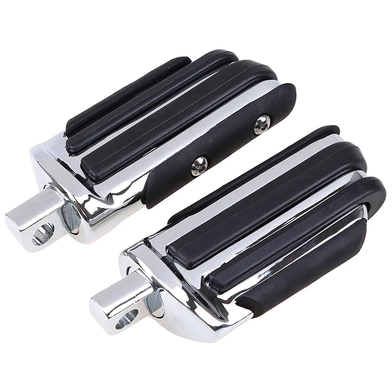 Винтажные мотоциклетные подножки POSSBAY для шоссе мотовездехода хромированные