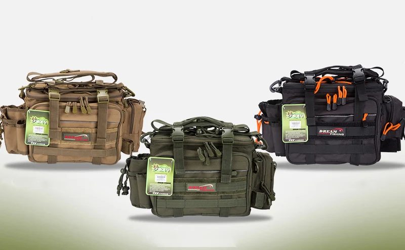 

Fishing Bag 36x18x23cm Fishing Tackle Bags Waterproof Shoulder Backpack Hand Bags Crossbody Bolsa Articulos De Pesca J405