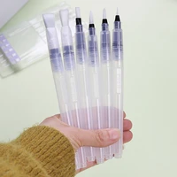 6pcsset refillable paint brush water color brush soft watercolor brush ink pen for painting calligraph drawing art supplies