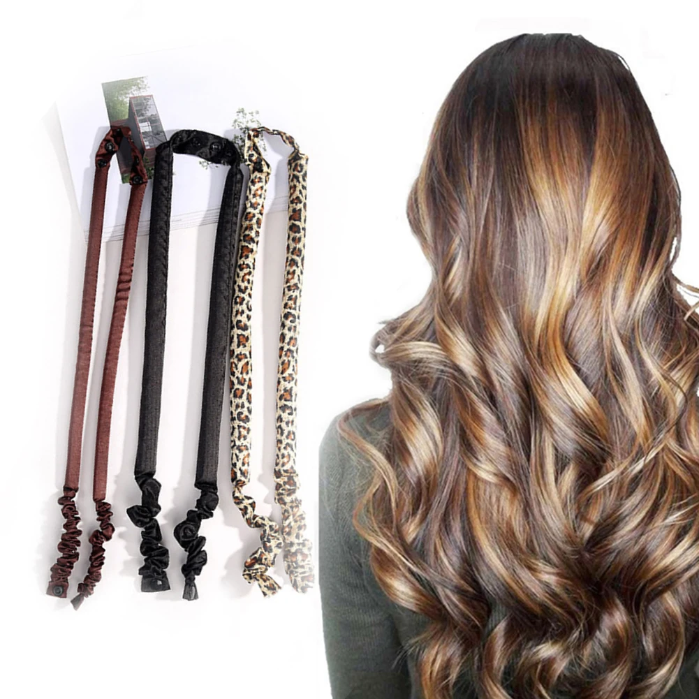 

Heatless Hair Curlers Styling Kit for Wet Dry Long Short Hair Wave Hair Rollers for Girl Women