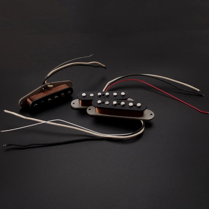 

Single Coil Pickup Pickups Guitar Neck/Middle/Bridge Pickups S-taggered for Pickups Replacement Set