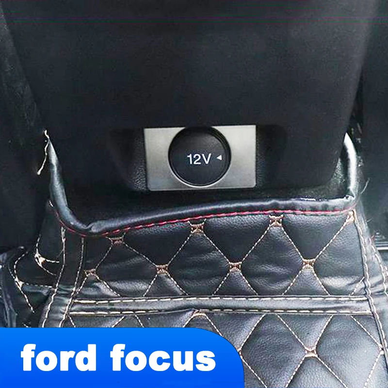 

Lsrtw2017 Автомобильный задний подлокотник с USB-панелью, аксессуары для салона Ford Focus MK4 2019 2020 2021, автозапчасти