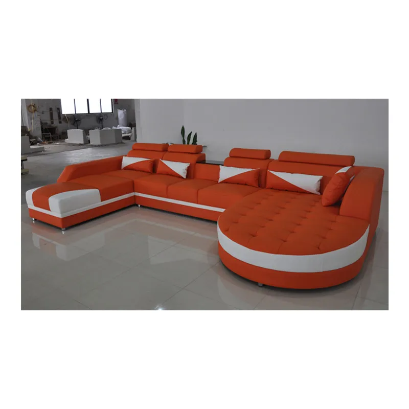 Большой двойной шезлонг диван наборы современный u-образный секционный угловые