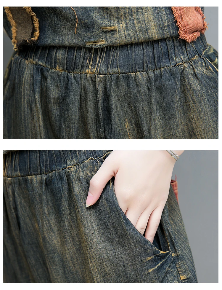 

Wash Jean Suit For Women Plus Size Suits And Sets Casual 2 Piece Sets Womens Outfits Womens Clothing Ensemble Femme Survetement