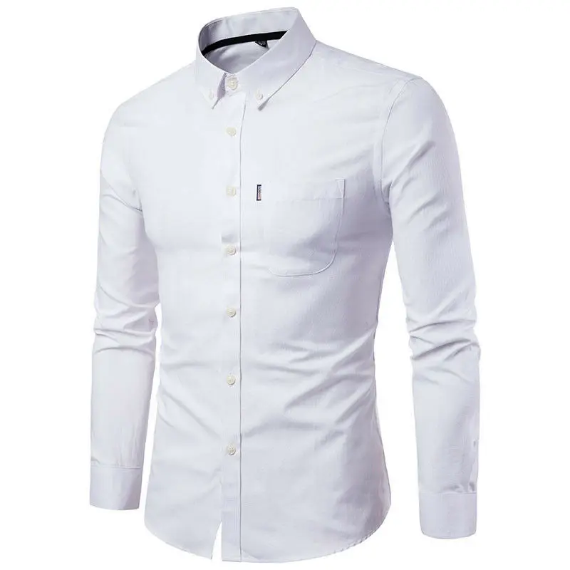 

Fashion Mens Luxury Casual Stylish Slim Fit Long Sleeve Casual Dress Shirts Tops