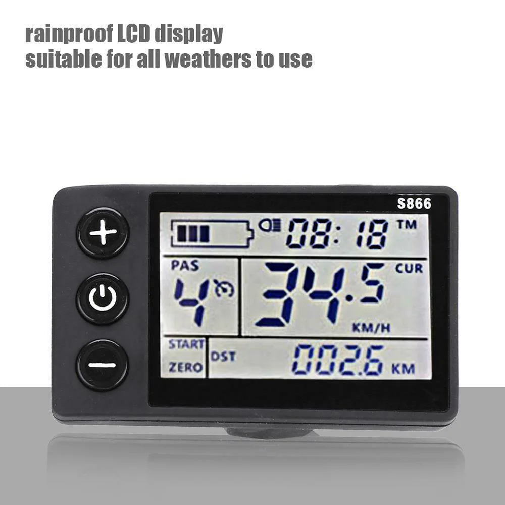 

24V/36V/48V/60V Electric Bike Scooter Brushless Controller LCD Display Panel Set E-bike Scooter Brushless Controller