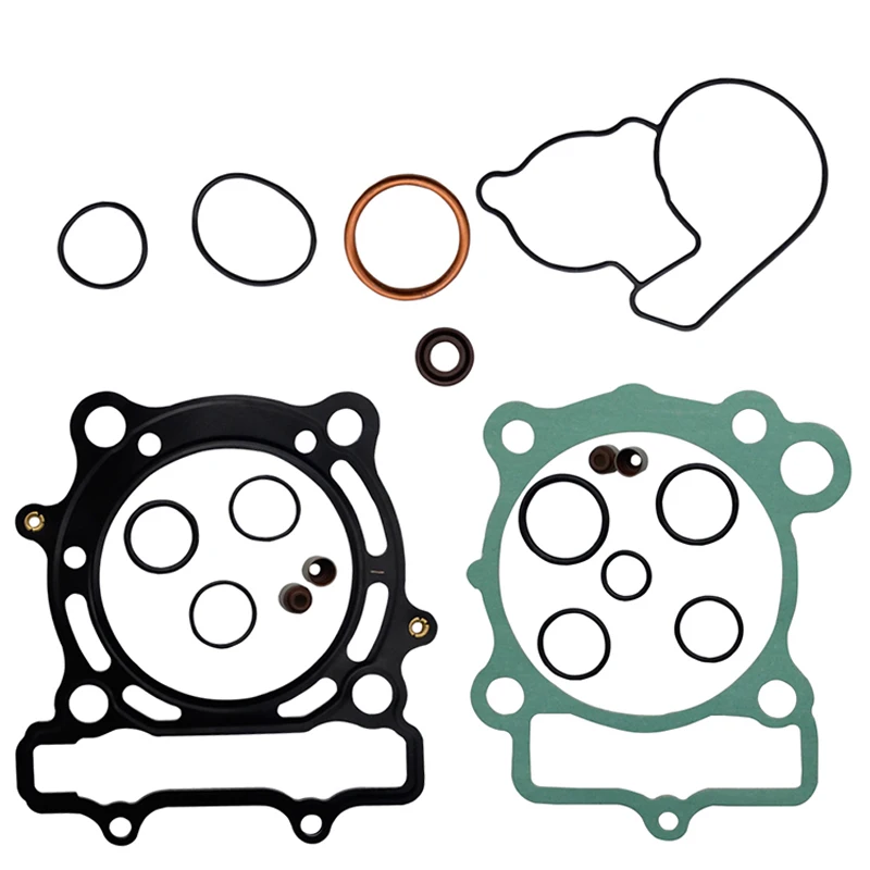 Детали двигателя мотоцикла боковая крышка головки прокладка и масляное