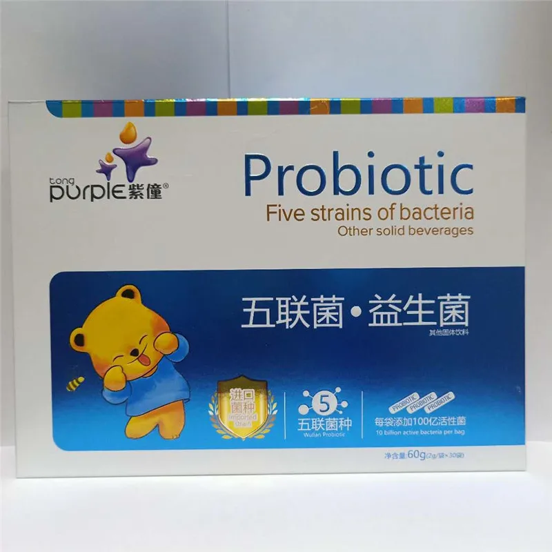 Пробиотики с 5 рамками бактерий пробиотики кишечника рамные для младенцев и