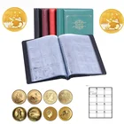 Альбом для монет на 120 листов, портативный держатель для монет 4 цветов, книга для хранения монет, папка для коллекции