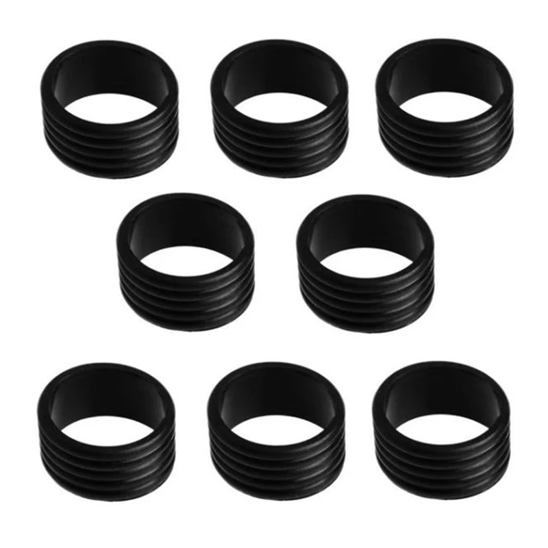 

100 Pcs Silicone Tennis Racket Handle Grip Fix Ring Badminton