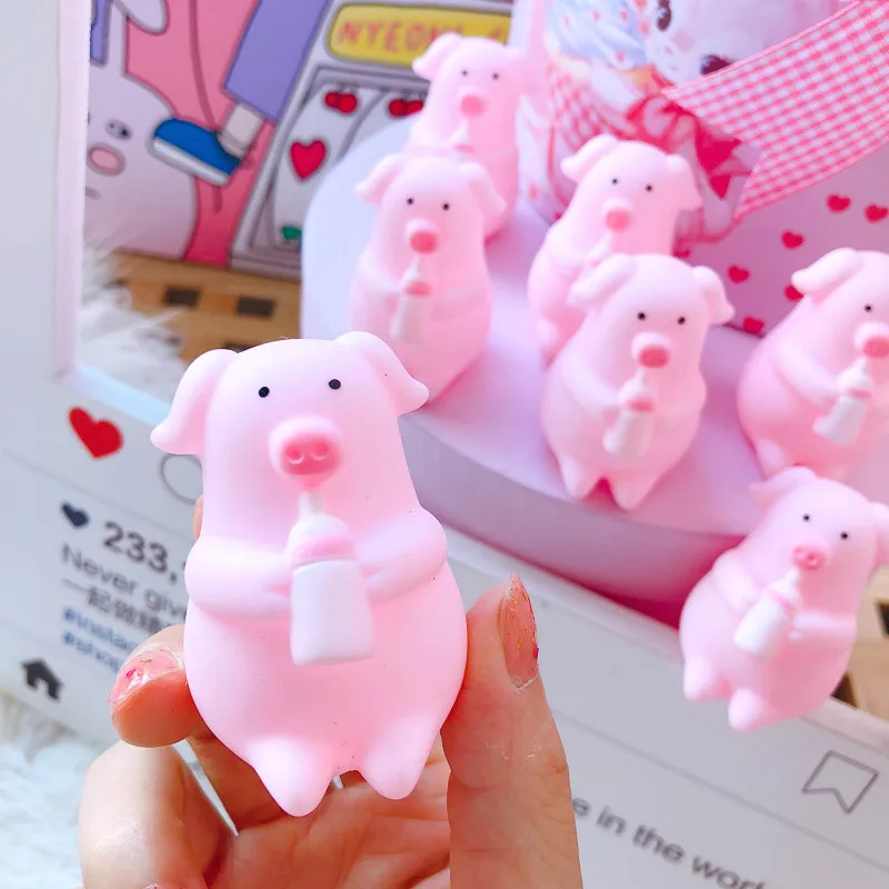 1 шт. детская игрушка для ванны с изображением животных мякоти свиньи детей
