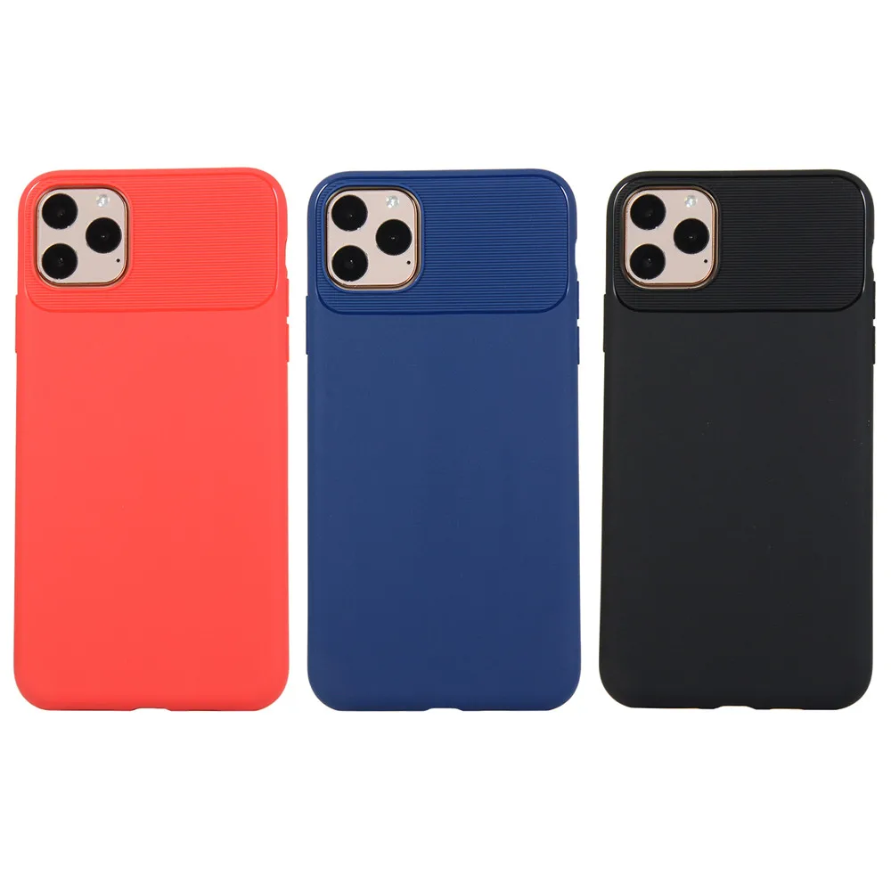 Новое поступление противоскользящий Мягкий силиконовый чехол из ТПУ для iPhone 11 Pro