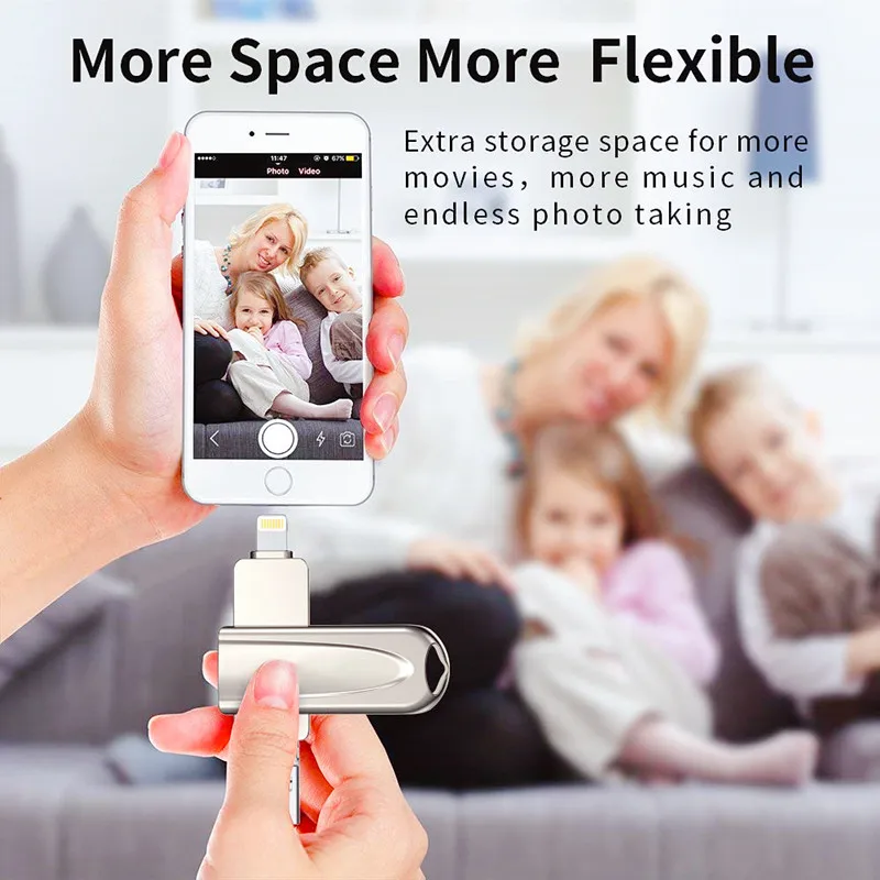 USB-накопитель для iPhone 8 ГБ 16 32 64 128 | Компьютеры и офис