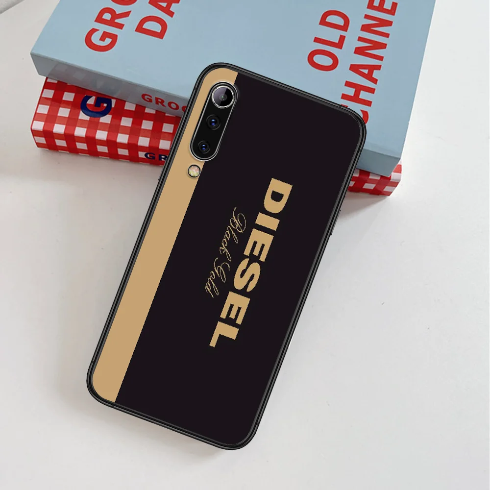 

Diesel Fashion Trend Brand Phone Case For Xiaomi Mi Note 10 A3 9 MAX 3 A2 8 9 Lite Pro Ultra black Cell Silicone Cover Pretty