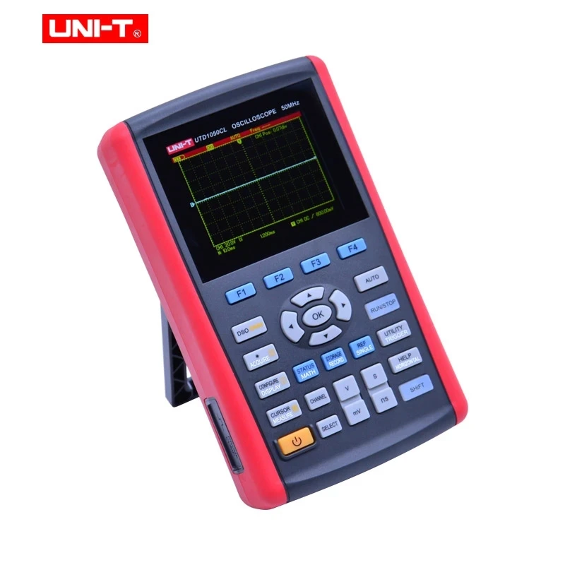 UNI-T Портативные Цифровые запоминающие осциллографы с мультиметр USB Сфера метр 25 ~