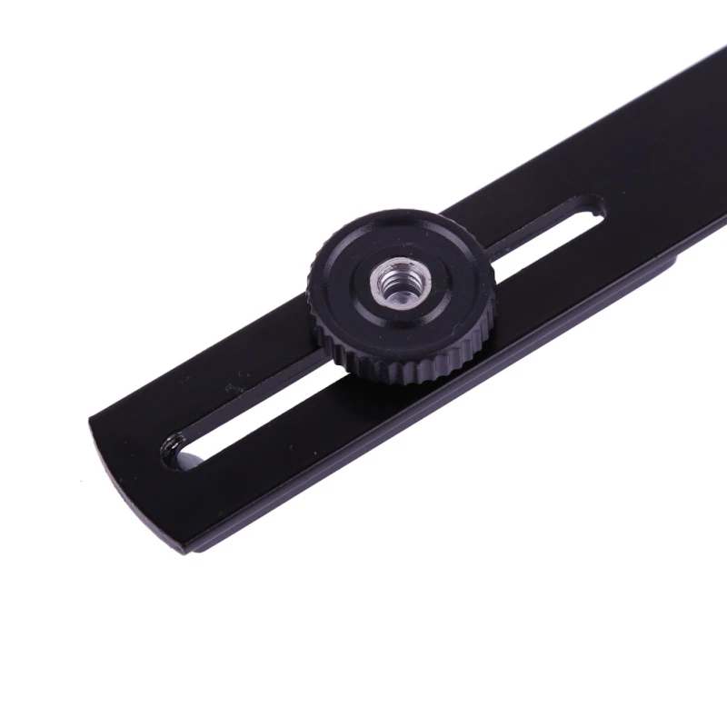 Прямой кронштейн для вспышки штатив Nodal Slide Tripods Rail Quick Release Plate Зажим адаптер