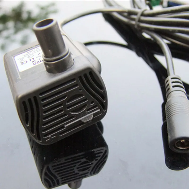 12В бесщеточный DC Миниатюрный погружной насос микро аквариумный цикл солнечные