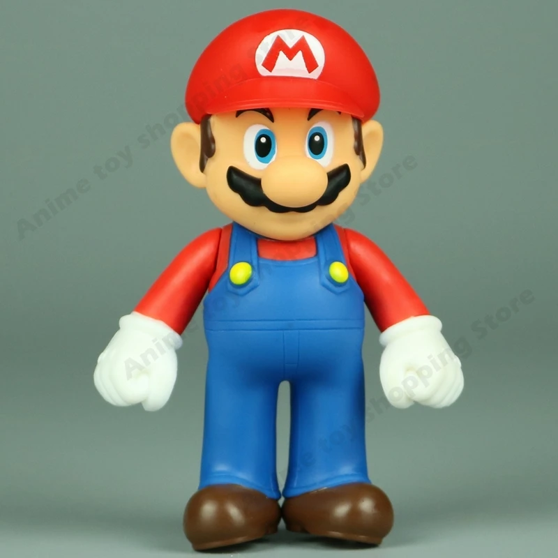Оригинальная экшн-фигурка Марио Луиджи Йоши Ослик Конг персик Супер ПВХ фигурка