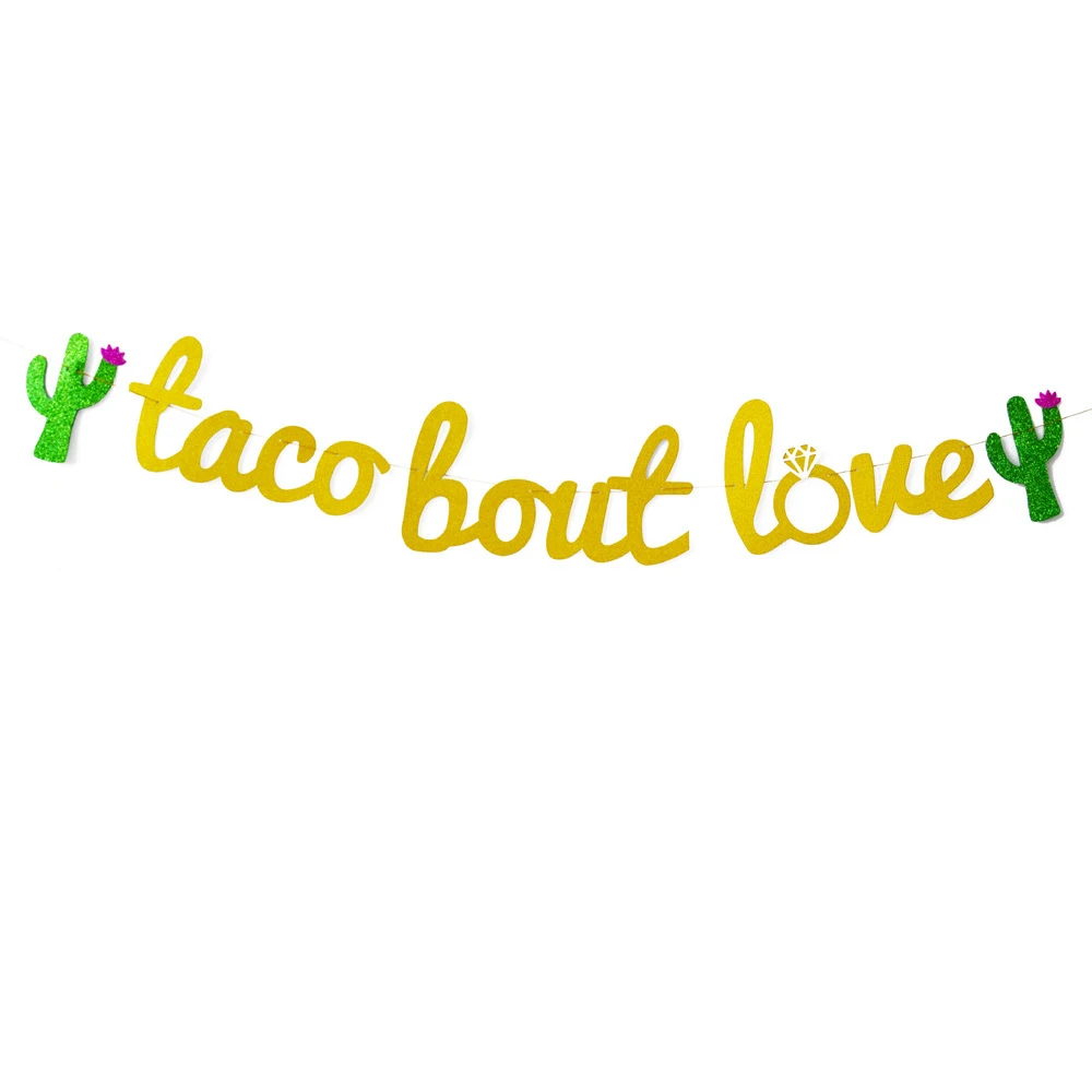 1 шт. кактус фиеста баннер синглы Мексиканская тема для вечеринки украшения