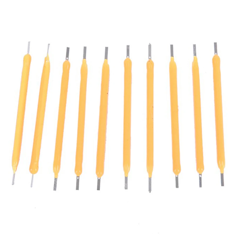 

5Pcs Bulb Filament 68MM Bulb Filament Lamp Parts LED Light Accessories Diodes Filame Less Than 300mA Yellow Color Wholesale New