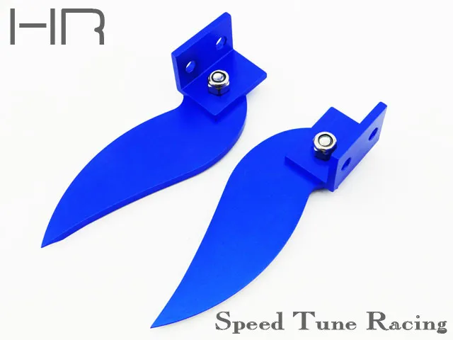 Радиоуправление RC CNC обработанный Регулируемый алюминиевый плавник поворота для