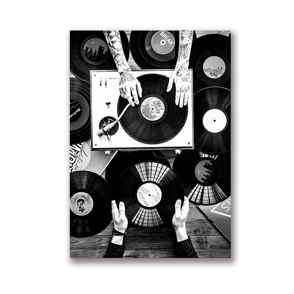 

Black and White Canvas Wall Art Pictures for Home Design Vintage Retro and Nostalgic Poster Room Decoration Wall Paintings