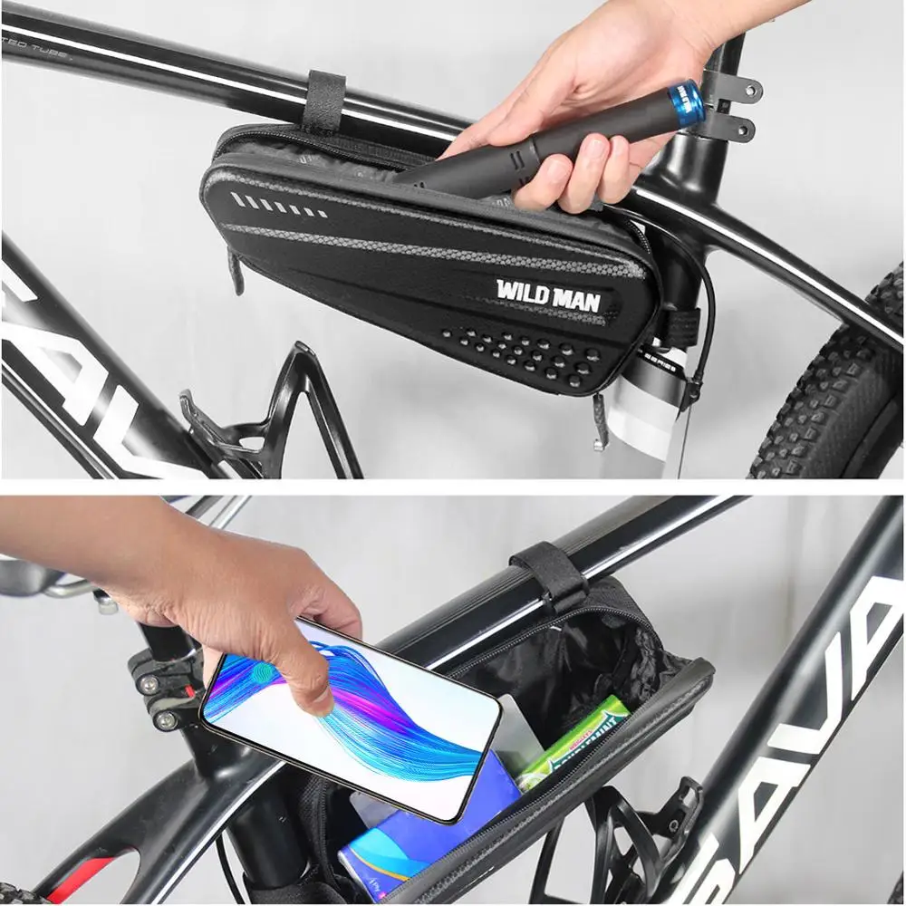 Дикий человек 1.2L жесткий велосипед MTB велосипеда мобильный телефон чехол цикл