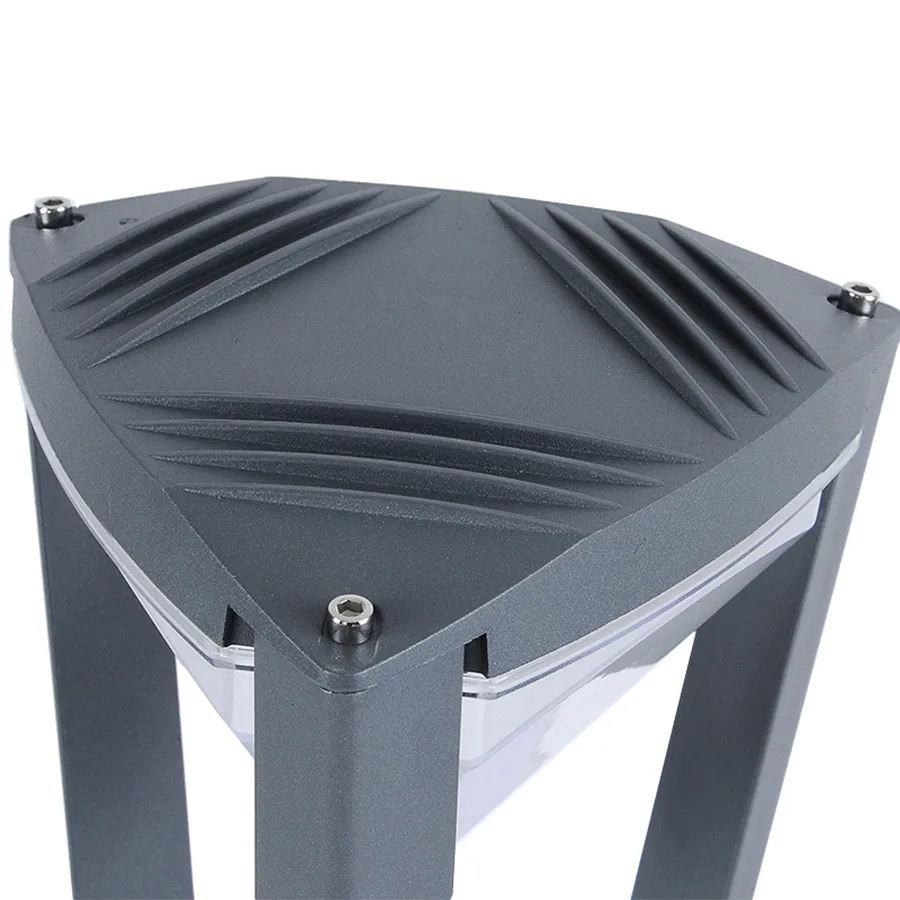 

Thrisdar Outdoor Stand Pole Column LED Lawn Light Aluminum Garden Lawn Bollards Light Waterproof Courtyard Park Landscape Light