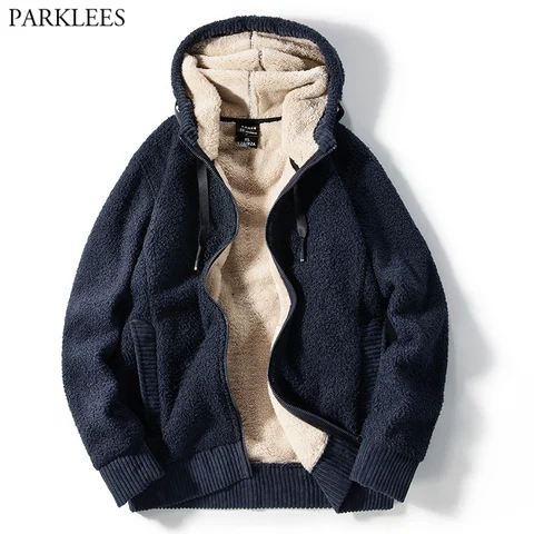 Full sherpa hoodie - купить недорого | AliExpress