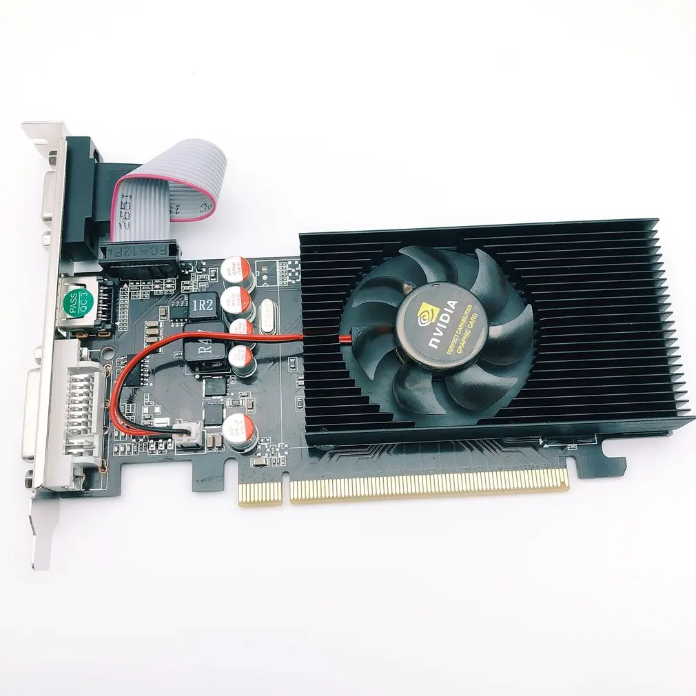GT730 2 Гб видеокарта GV-N730-2GI D3 128Bit GDDR3 графические карты для GT 730 HDMI-совместимый Dvi б/у