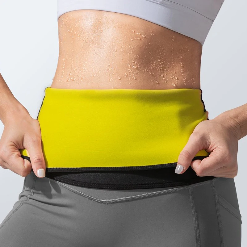 Корсет для тренировки талии спортивный пояс пота в сауне моделирующий похудения