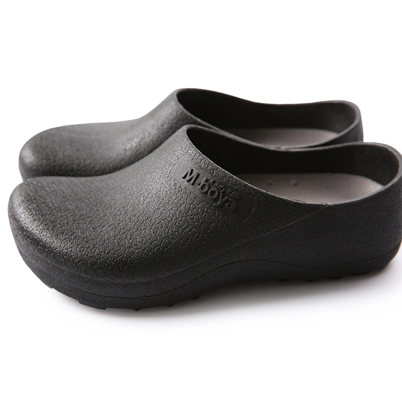 Hotel Kitchen Clogs Non-slip Chef Shoes Casual Flat Work Breathable Resistant Cook Working Size Plus 37-46 | Обувь