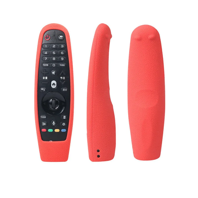 Red For LG Чехлы для LG/SAMSUNG AN-MR650 Magic с пультом дистанционного управления SIKAI Smart OLED tv защитные силиконовые чехлы противоударные моющиеся - Цвет: Red For LG