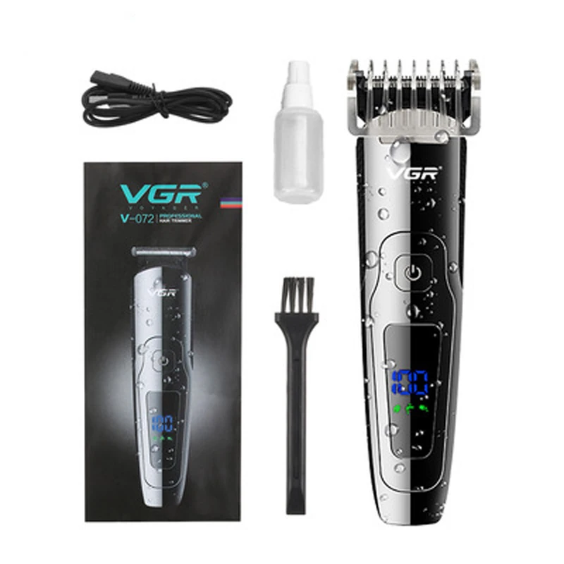 

Electric Razor Whole Body Wash Portable Hair Clippers Men's Fine-tuning LED Display Electric Clippers