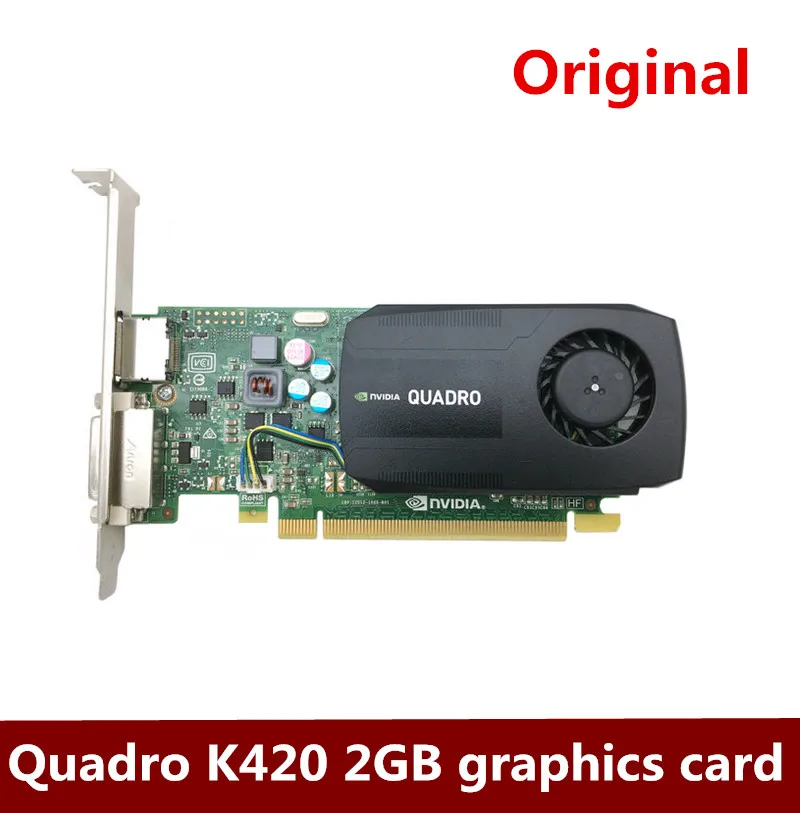 

Original Quadro K420 2GB professional graphics graphics card PS, CAD graphic design office video card 1pcs
