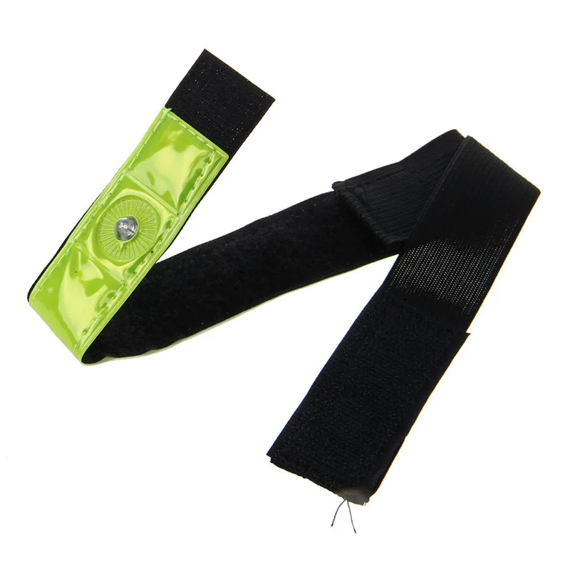 2 x светоотражающий ремешок для ног 4 Светодиодный светильник бега и велоспорта |