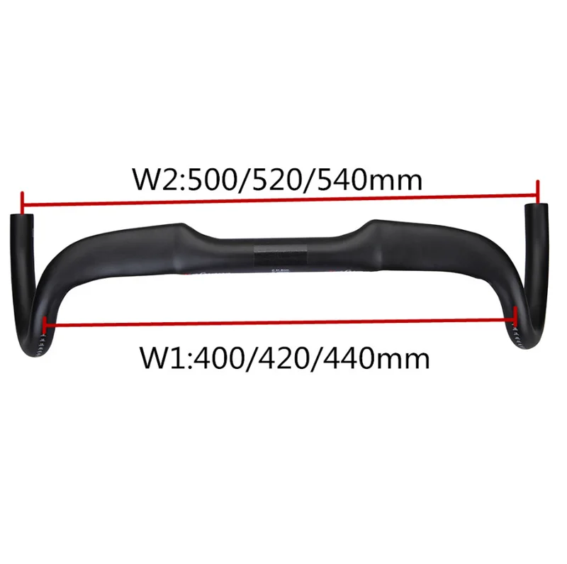 Carbon Road Bike Aero Handlebar New Design 25 Degree for Gravel Bicycle Cycling  High Quality
