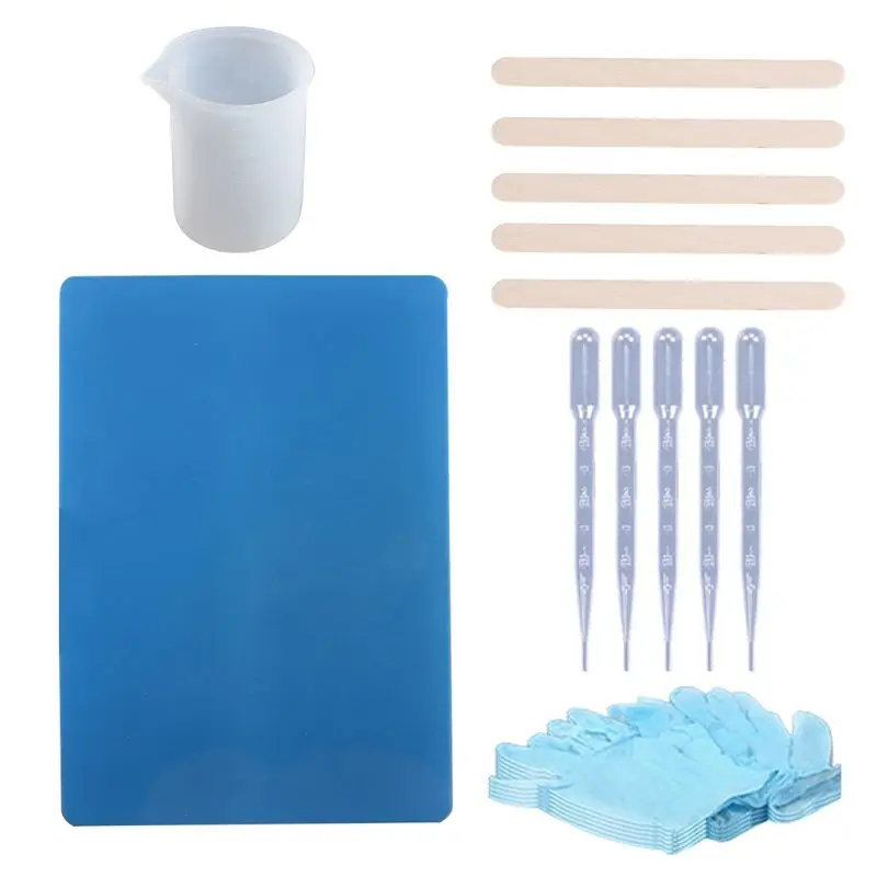 

DIY Handmade Epoxy Jewelry Pendant Making Tool Material Measuring Cup Dropper