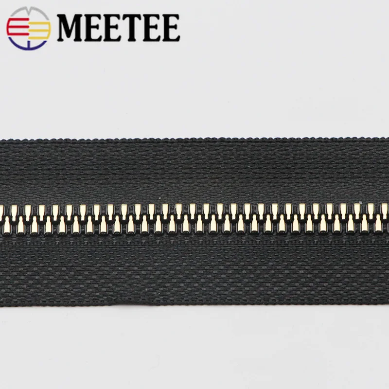 4/8 метров Meetee NO.5 # смоляная застежка молния для шитья сумок ремонта открытых