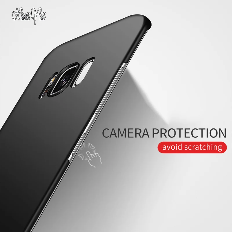 XUANYAO чехлы для телефонов Samsung Galaxy S8 Plus тонкий матовый чехол Матовый Жесткий Чехол