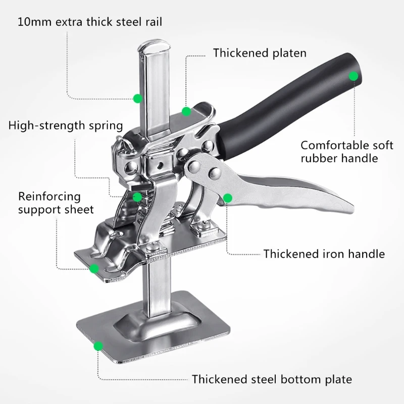 

Door Use Board Lifter Strong Multifunctional Plaster Sheet Repair Anti Slip Hand Tool Plate Drywall Alloy Control Simple