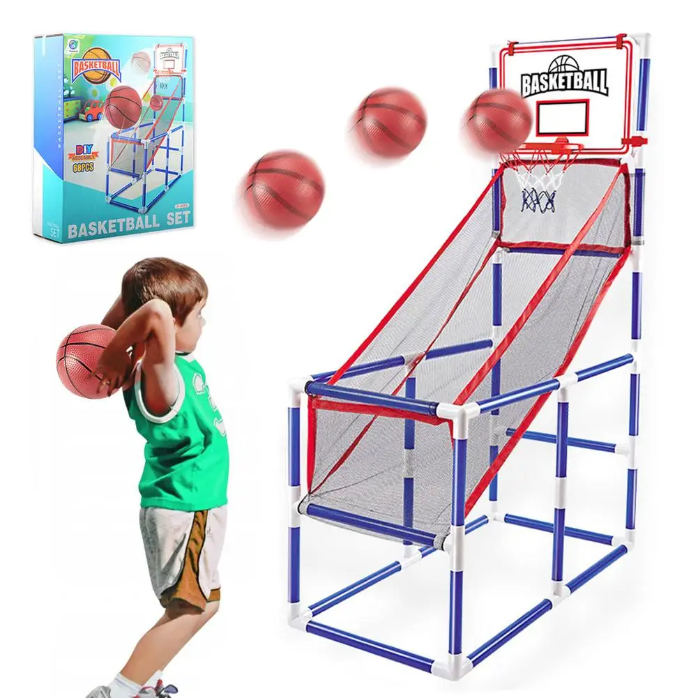 

Indoor Outdoor Sports Playset Removable Basketball Hoop Arcade Game Brain-Training Toy For Children Kids Educational Toys