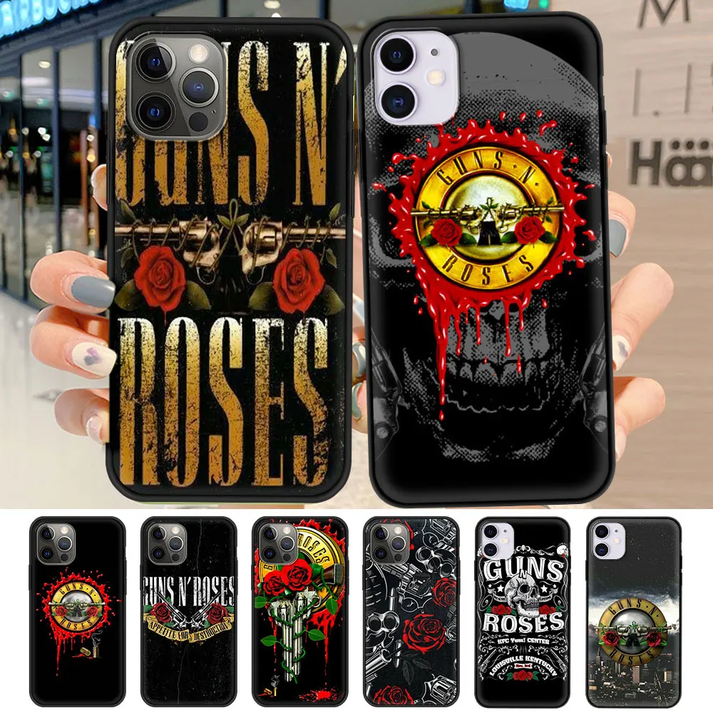 

Guns N Roses Good Time Case for Apple iPhone 11 12 Pro 6 XR X 7 8 Plus XS Max 6S Phone Coque Shell 5 5S SE 12Mini Cover Funda