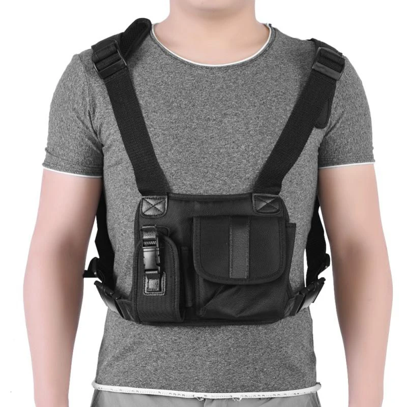 

Fashion Men Chest Bag Hip Hop Tactical Shoulder Bag Streetwear Casual Functional Chest Pack Kanye Cool Boy Crossbody bags c128