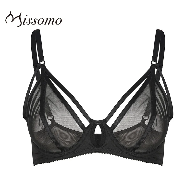 Missomo кружевной женский бюстгальтер прозрачный сексуальный VS BH Bralet Modis пуш ап