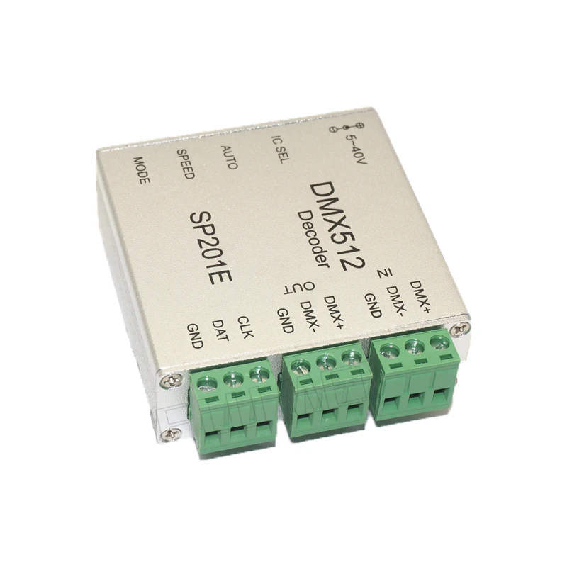Светодиодный декодер SP201E DMX512 контроллер поддерживает почти все виды