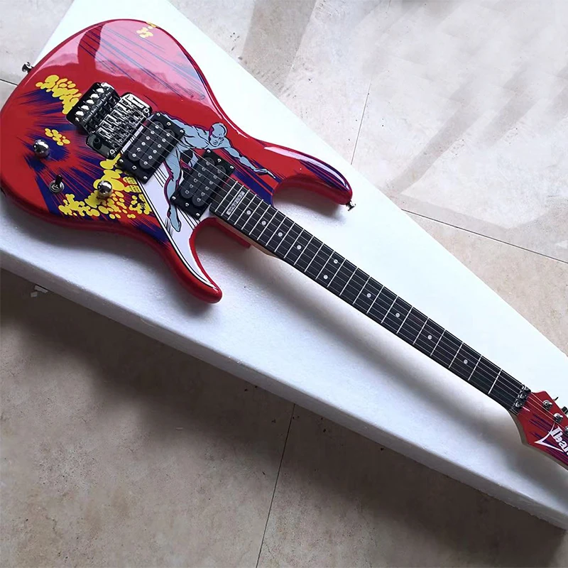 

Classic brand double pendulum guitar, gorgeous appearance, beautiful sound quality, a good guitar, free delivery.