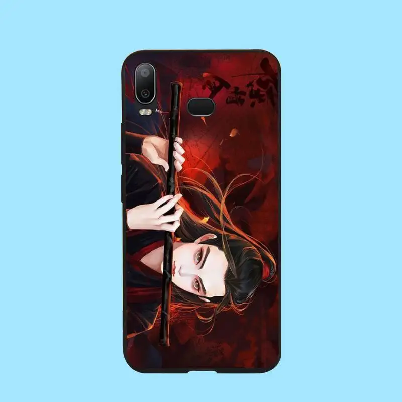Чехол HPCHCJHM Mo Dao Zu Shi черный мягкий чехол для телефона Samsung A10 A20 A30 A40 A50 A70 A71 A51 A6 A8 2018 |